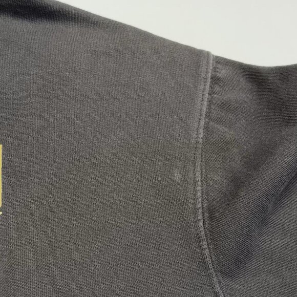 RVCA Hoodie Sweatshirt Mens Medium Faded Black Surf Skate - Picture 10 of 16